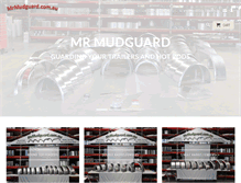Tablet Screenshot of mrmudguard.com.au
